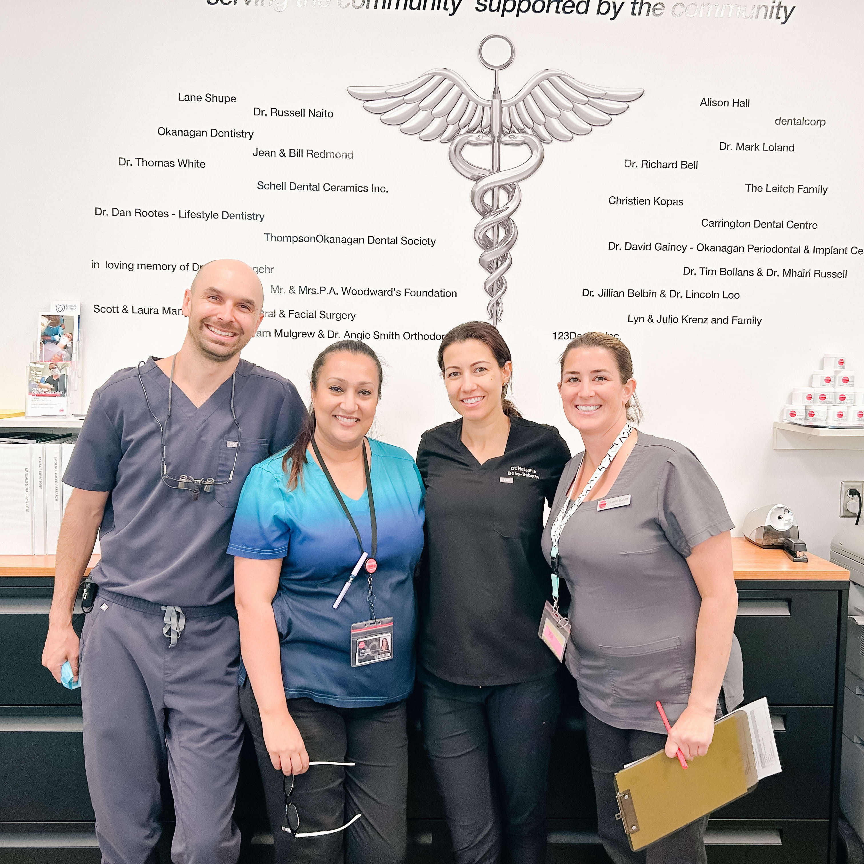 Dr. BoseRoberts Supports Future Dental Assistants at Okanagan College